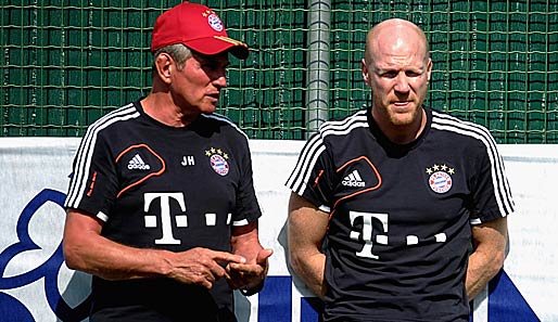 Jupp Heynckes (l.) ist mit der öffentlichen Kritik durch Matthias Sammer nicht einverstanden