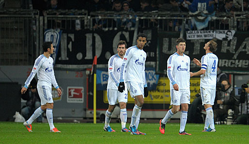 Die Schalker stehen kurz vor dem Einzug ins Achtelfinale der Champions League