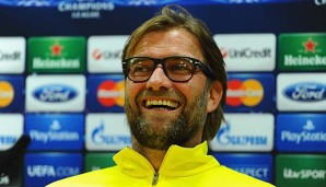 Jürgen Klopp zeigte sich vor dem Spiel gegen Arsenal ganz entspannt