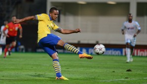 Theo Walcott erzielte in Marseille ein Traum-Tor für die Gunners