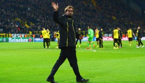 Jürgen Klopp war mit der Leistung des BVB gegen Real mehr als zufrieden