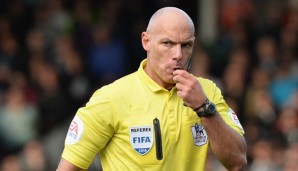 Howard Webb wird am Mittwoch die Partie in Madrid leiten