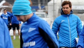 Andre Villas-Boas trainiert seit dem März 2014 Zenit St. Petersburg