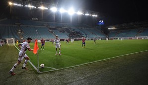 Ihr erstes Heimspiel in der Champions League musste Moskau schon vor leeren Rängen bestreiten