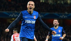 Dimitar Berbatov erzielte das 2:0 für Monaco in London