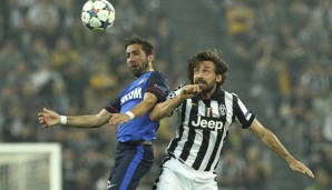 Andrea Pirlo dominierte das Mittelfeld in gewohnter Manier