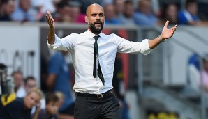 Pep Guardiola geht mit den Bayern in sein vorerst letztes Vertragsjahr