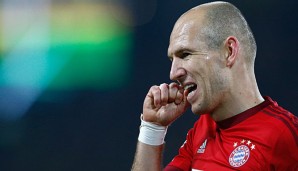 Arjen Robben hat mal wieder mit muskulären Problemen zu kämpfen