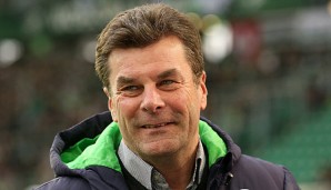 Dieter Hecking gewann mit seinem VfL am Samstag mit 2:1 gegen Gladbach