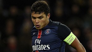 Thiago Silva trifft mit PSG auf Manchester City