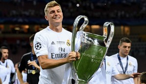 Toni Kroos ist der erste Deutsche, der mit zwei Vereinen die Champions League gewinnen konnte