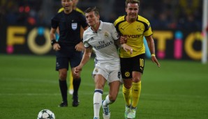 Toni Kroos hat mit Real gegen den BVB Remis gespielt