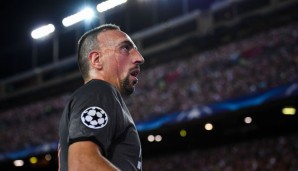 Franck Ribery muss als einziger Bayern-Akteur gegen Eindhoven passen