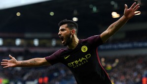 Sergio Agüero trifft mit ManCity auf den FC Barcelona