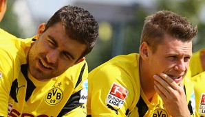 Sokratis und Lukasz Piszczek könnten gegen die Portugiesen wieder auf den Platz zurückkehren