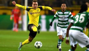 Mario Götze konnte sich nur selten für den BVB durchsetzen