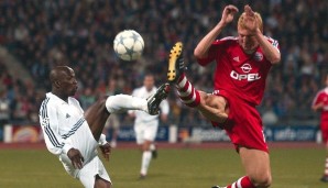 Stefan Effenberg glänzte gegen Real Madrid mit vollem Einsatz