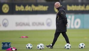 Peter Bosz hofft gegen APOEL Nikosia auf Treffer seines Torjägers Aubameyang