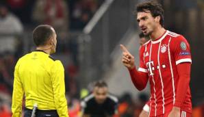 Mats Hummels war mit der Leistung des Schiedsrichters nicht immer einverstanden