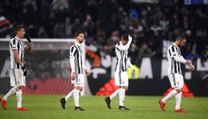 Rang 8: JUVENTUS TURIN - 38 Punkte aus 16 Spielen reichen in Italien nur zu Platz drei, in der Königsklasse von Barca in die Schranken gewiesen. Das Problem in der Königsklasse: Nur 7 Tore in der Gruppenphase