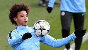 Manchester Citys Leroy Sane steht im Kader gegen den FC Basel.