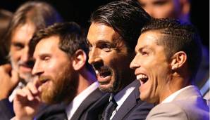 Gianluigi Buffon bewundert Cristiano Ronaldo.