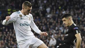 Champions League: Weltmeister Toni Kroos steht im Real-Kader für das Rückspiel in Paris.