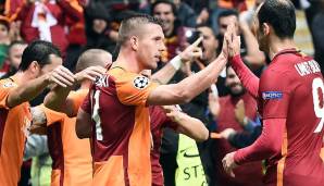 Platz 25: Galatasaray (Türkei) - 112 Tore.