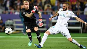 Loris Karius hat im Champions-League-Finale gegen Real Madrid zweimal gepatzt.