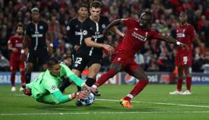 Der FC Liverpool traf am ersten Spieltag auf PSG.