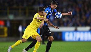 Am 1. Spieltag gewann der BVB mit 1:0 gegen Brügge.