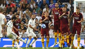 Isco erzielte gegen die Roma das 1:0.