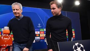 Mario Götze (r.) musste sich erst an Lucien Favres Ideen gewöhnen.