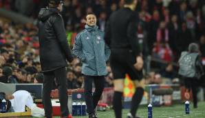 Niko Kovac vs. Jürgen Klopp: Der Bayern-Trainer kündigte bereits an, mehr in die Offensive investieren zu wollen als im Hinspiel. Dennoch gilt es, die Balance zu halten. Ein Knackpunt wird wohl auch der Einsatz von Coman – als Joker oder in der Startelf.