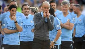 Muss offenbar um die Teilnahme an der Champions League bangen: Manchester Citys Trainer Pep Guardiola.