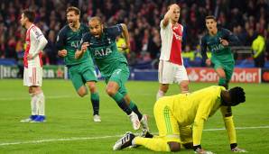 Acht Tage später endete die fantastische Ajax-Reise in der Könisgklasse auf die bitterste Art und Weise. "Der Lucas [Moura] des Jahrhunderts" drehte einen 0:2-Pausenrückstand mit drei Toren. Das goldene Final-Tor fiel in der 6. Minute der Nachspielzeit.