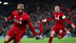 GEORGINIO WIJNALDUM: Glänzte gegen Barca noch als Joker. Dürfte nun den Vorzug vor James Milner erhalten. Einer der unterschätztesten Spieler auf seiner Position. Lässt die schwierigen Dinge einfach aussehen. 4:8 Remis.