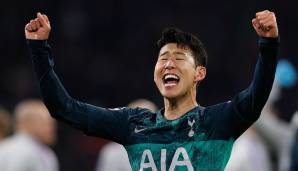 HEUNG-MIN SON: Hat sich unter Pochettino zu einem Weltklassekicker entwickelt. Schoss Tottenham fast im Alleingang zum Viertelfinaltriumph über Manchester City. Hat 20 Saisontore auf seinem Konto.