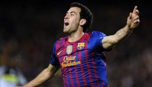 Platz 1: SERGIO BUSQUETS - FC Barcelona (2009-2019): 7421 erfolgreiche Pässe.