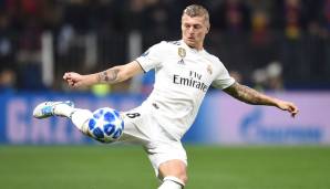 Platz 2: TONI KROOS - FC Bayern (2009-2014), Real Madrid (2014-2019): 6281 erfolgreiche Pässe.