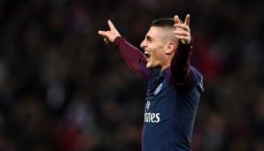 Platz 15: MARCO VERRATTI - PSG (2012-2019): 3779 erfolgreiche Pässe.