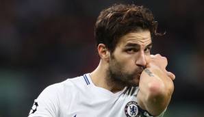 Platz 21: CESC FABREGAS - FC Arsenal (2009-2011), FC Barcelona (2012-2014), FC Chelsea (2014-2018): 3558 erfolgreiche Pässe.