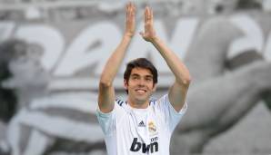 3. Platz: KAKA für 65 Millionen Euro vom AC Mailand zu Real Madrid.