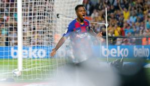 Ansu Fati (FC Barcelona, 16 Jahre, LF): Messi verletzt, Suarez verletzt – bei Barca rücken derzeit andere Spieler in den Fokus. Einer davon ist Fati, der bisher in drei Ligaspielen zum Einsatz kam und zwei Treffer sowie einen Assist sammelte.