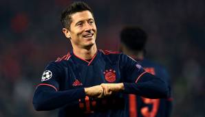 Robert Lewandowski erzielte einen lupenreinen Hattrick.