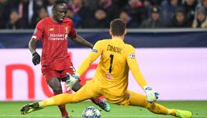 Platz 17: Sadio Mane (FC Liverpool) - 3.