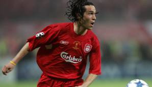 LUIS GARCIA: Die Nummer 10 der Reds war mit entscheidenden Treffern im Viertel- und Halbfinale maßgeblich am CL-Erfolg beteiligt. 2009 wechselte er zu Atletico und wurde später zum Weltenbummler (Griechenland, Mexiko, Indien, Australien).