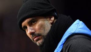 Pep Guardiola ist Trainer von Manchester City.