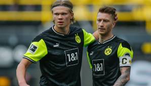 Erling Haaalnd und Marco Reus drohen auch gegen Sporting auszufallen.