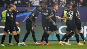 Eintracht Frankfurt sicherte sich als Gruppenzweiter ein Ticket für das Achtelfinale der Champions League.